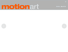 Tablet Screenshot of motionart.com